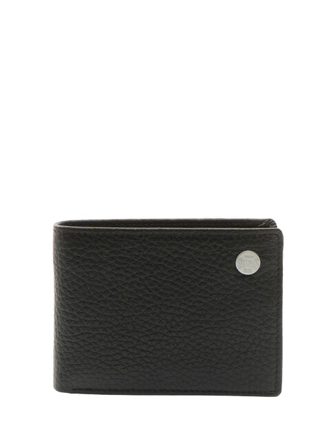 SPALDING SNAP Portefeuille compact en cuir  noir - Portefeuilles Homme