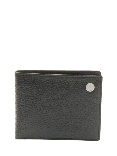 SPALDING SNAP Portefeuille en cuir moyen noir - Portefeuilles Homme