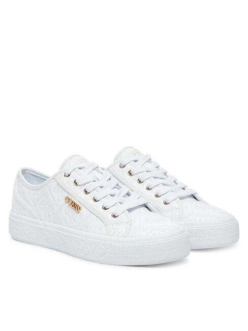 GUESS JLOVE Baskets brillantes blanc - Chaussures Femme