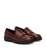 GUESS SHUTTLE3 Mocassin en cuir - Chaussures Femme