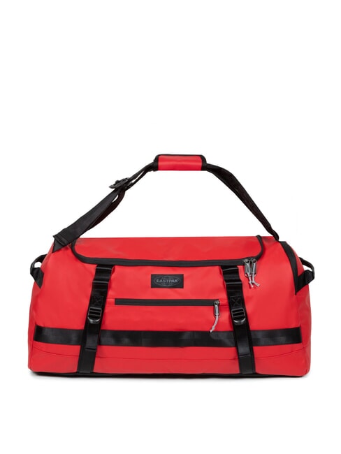 EASTPAK DUFFEL PACK M Sac à dos de voyage moyen bâche rouge - Sacs de voyage