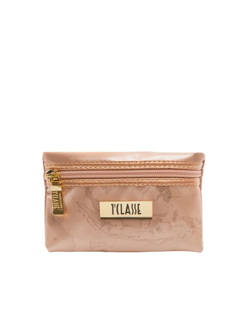 ALVIERO MARTINI PRIMA CLASSE GEO Mini enveloppe plate poudre nacrée - Pochettes & Trousses