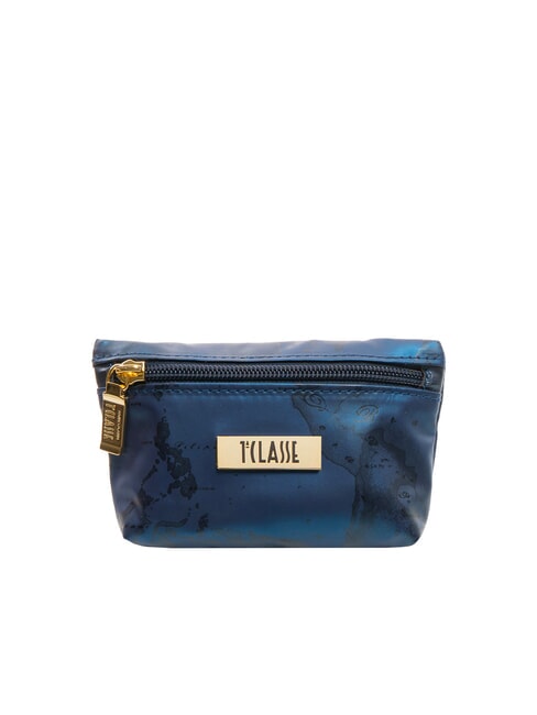 ALVIERO MARTINI PRIMA CLASSE GEO Petit sachet carré bleu astral - Pochettes & Trousses
