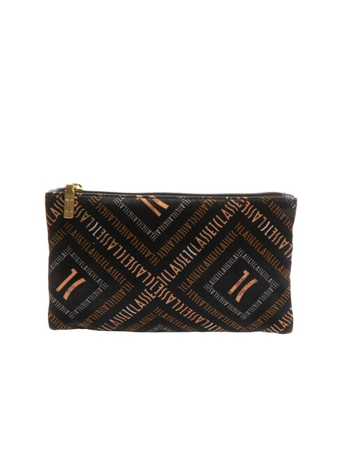 ALVIERO MARTINI PRIMA CLASSE GEO Sac plat avec logo intégral Noir - Pochettes & Trousses