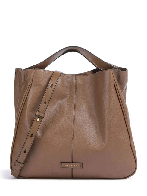 THE BRIDGE ELISABETTA Sac en cuir avec bandoulière raisin ab. or - Sacs pour Femme