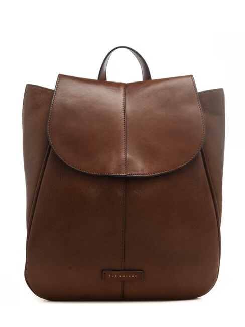 THE BRIDGE ELISABETTA Sac à dos en cuir MARRON - Sacs pour Femme