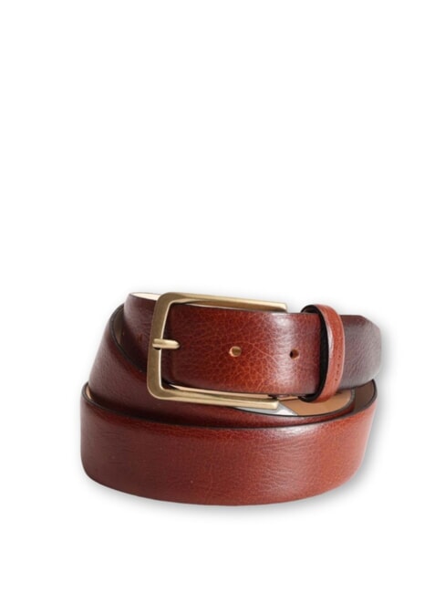 THE BRIDGE BRUNELLESCHI  Ceinture en cuir pour hommes MARRON - Ceintures