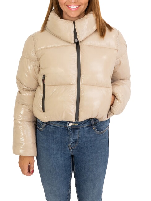 CANADIAN SUMMERSIDE Doudoune courte brillante chèvre brillante recyclée - Doudounes femme