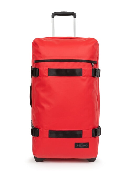 EASTPAK TRANSIT'R M Chariot de taille moyenne bâche rouge - Valises Semi-rigides