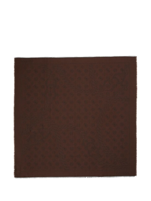 GUESS JACQUARD  Foulard vikky grand sac fourre-tout roo mochalog - Écharpes