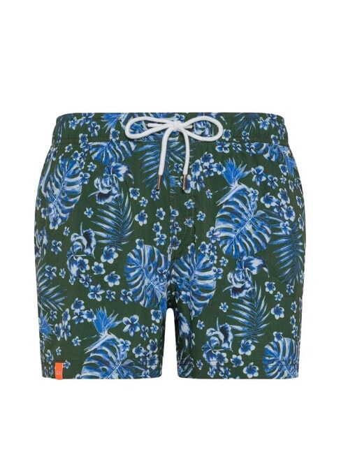 SUN68 JAPAN Costume de plage pour homme militaire - Maillots de bain