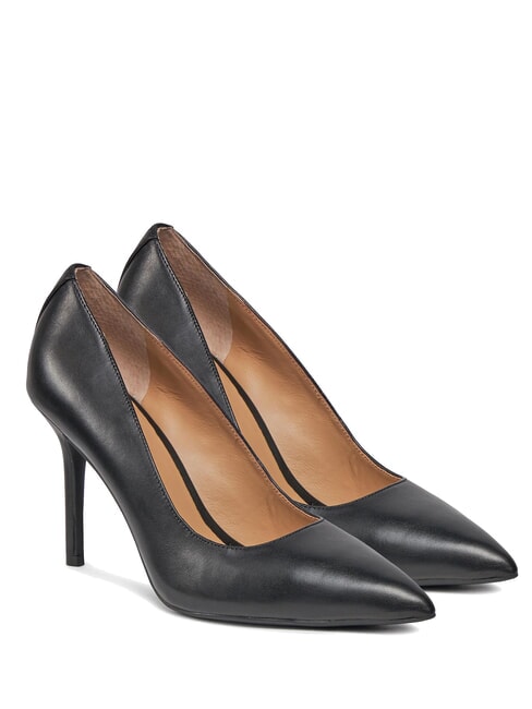 RALPH LAUREN LINDELLA  Escarpins hauts en cuir NOIR - Chaussures Femme