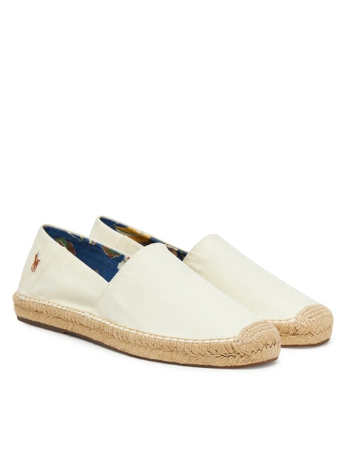 RALPH LAUREN CEVIO SLIP  Espadrilles crème - Chaussures Homme