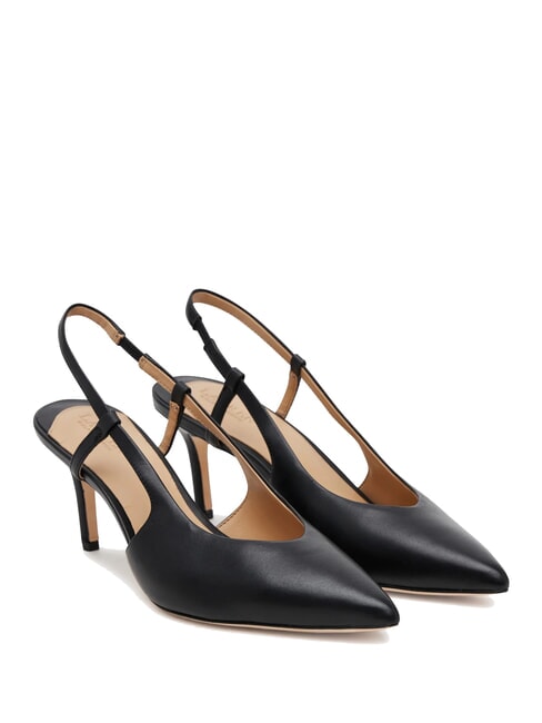 RALPH LAUREN KHLOE  Décolleté en cuir NOIR - Chaussures Femme