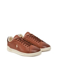RALPH LAUREN HERITAGE COURT II Baskets en cuir - Chaussures Homme