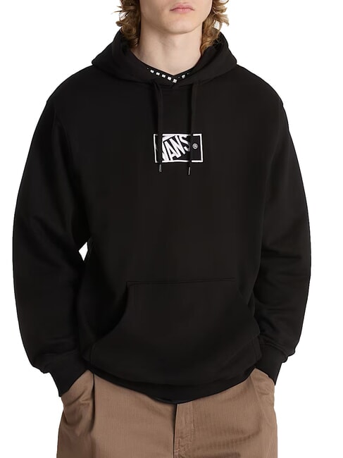 VANS BLOCKED BOX Sweatshirt à capuche noir - Pulls molletonnés