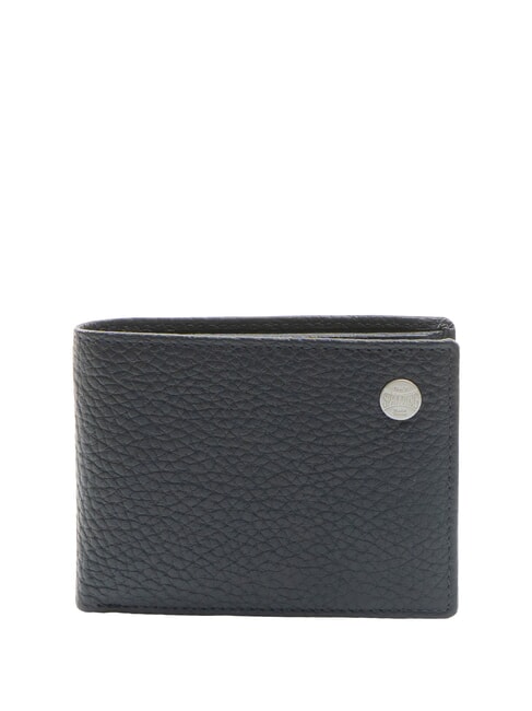 SPALDING SNAP Portefeuille avec porte-monnaie, en cuir bleu - Portefeuilles Homme