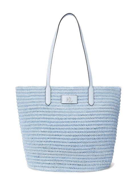 RALPH LAUREN BRIE 31 Sac de courses en paille crnflwr bleu mlnge/crnflwr bleu - Sacs pour Femme