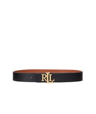RALPH LAUREN RLL Ceinture réversible en cuir grainé - Ceintures