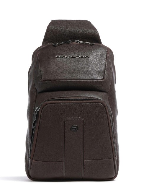 PIQUADRO CARL Sac à dos à une épaule MORO - Sacs en Bandoulières pour Homme