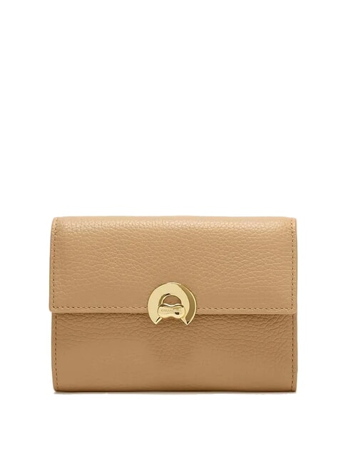 COCCINELLE BINXIE  Portefeuille en cuir moyen beige frais - Portefeuilles Femme