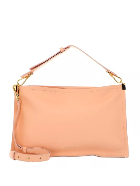 COCCINELLE SNIP Sac bandoulière en cuir martelé lever de soleil/pot - Sacs pour Femme
