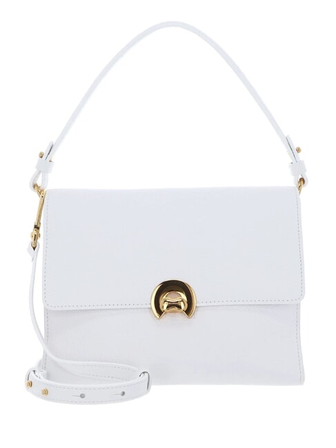 COCCINELLE BINXIE  Sac à main avec bandoulière blanc brillant - Sacs pour Femme