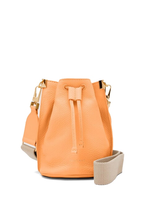 COCCINELLE HYLE Mini sac seau à bandoulière en cuir lever du soleil - Sacs pour Femme