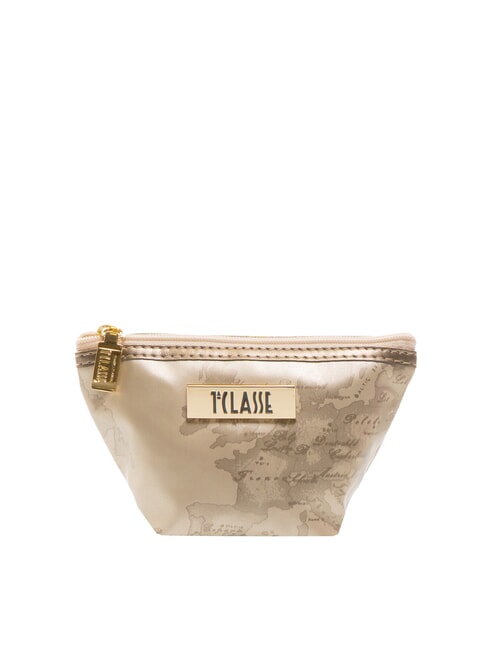 ALVIERO MARTINI PRIMA CLASSE GEO Mini nécessaire évasé Champagne - Pochettes & Trousses
