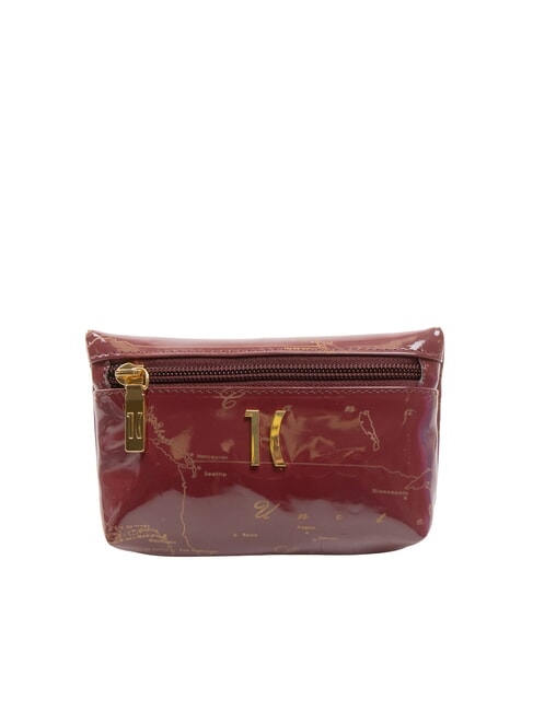 ALVIERO MARTINI PRIMA CLASSE GEO Petite enveloppe brillante Bourgogne - Pochettes & Trousses