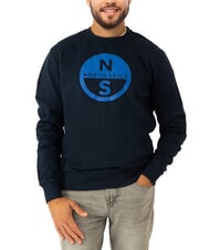 NORTH SAILS BASIC Sweat-shirt à col rond avec logo imprimé - Pulls molletonnés