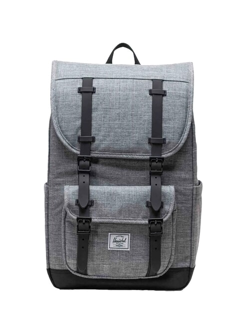 HERSCHEL LITTLE AMERICA MID Sac à dos de taille moyenne RAVEN CROSSHATCH - Sacs à dos pour l'École & les Loisirs