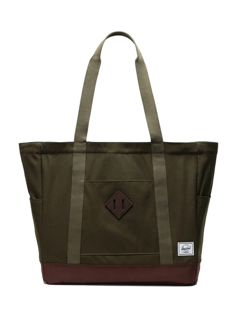 HERSCHEL HERITAGE  Cabas épaule ivygr / chco - Sacs pour Femme
