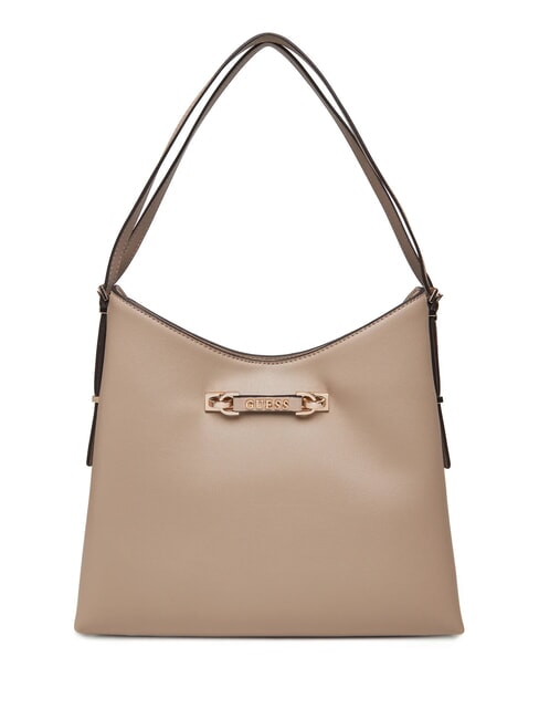GUESS LEFIA Sac à bandoulière simplement taupe - Sacs pour Femme