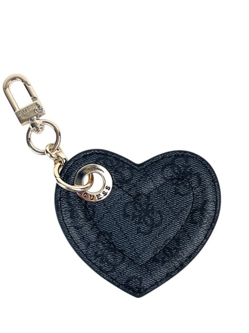GUESS HEART 4G Porte-clés grand sac fourre-tout vikky roo coalog - Porte-clés