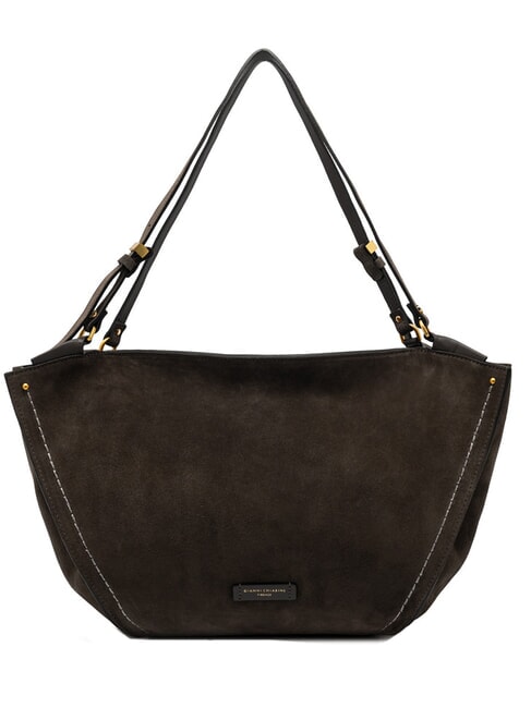 GIANNI CHIARINI BLOOM  Sac à bandoulière en cuir moka - Sacs pour Femme