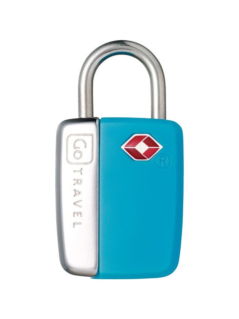 GO TRAVEL GO Serrure TSA bleu - Accessoires Voyage