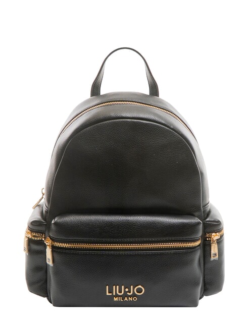 LIUJO EVRIM Sac à dos moyen avec poches NOIR - Sacs pour Femme