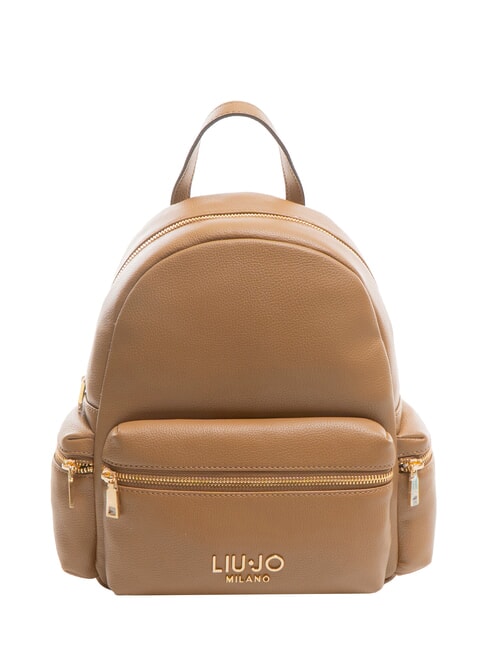 LIUJO EVRIM Sac à dos moyen avec poches suède - Sacs pour Femme