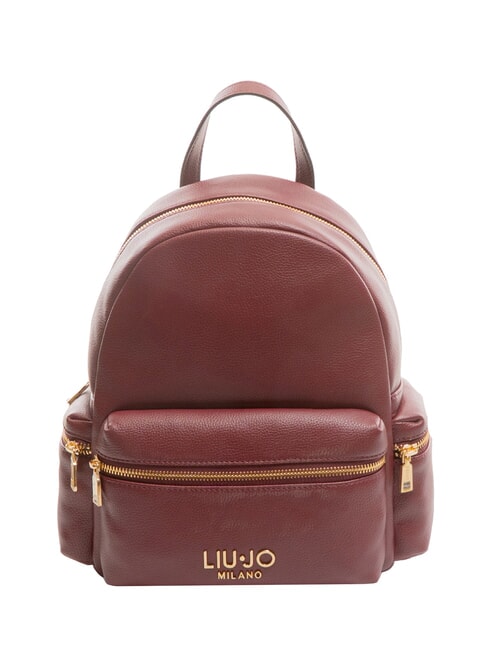 LIUJO EVRIM Sac à dos moyen avec poches vin rouge - Sacs pour Femme