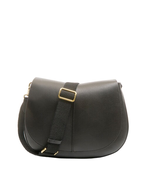 GIANNI CHIARINI HELENA ROUND Petit sac à bandoulière en cuir Noir - Sacs pour Femme