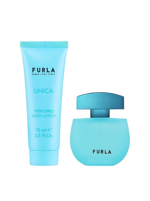 FURLA UNICA Kit eau de parfum 30ml + crème corps 75ml verre bleu - Parfums Femme