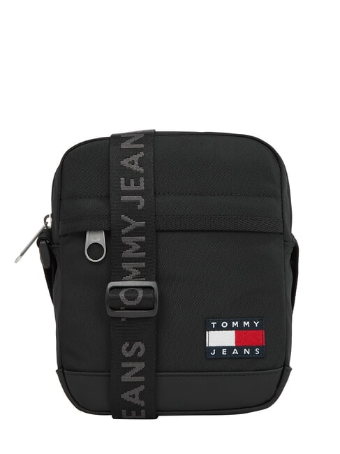 TOMMY HILFIGER TJM ESS DAILY Bourse le noir - Sacs en Bandoulières pour Homme