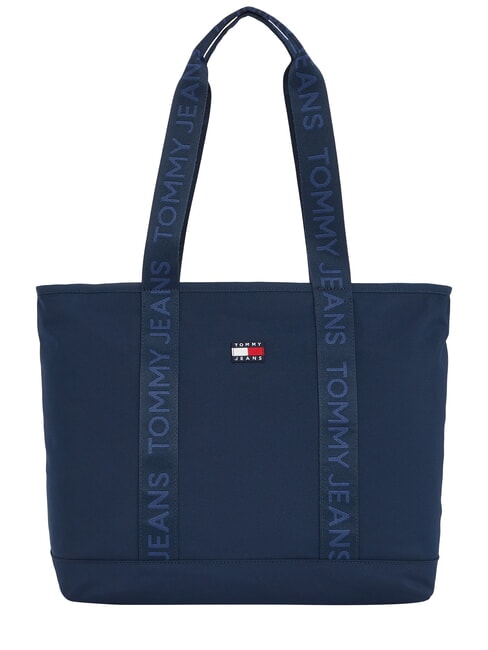 TOMMY HILFIGER TJW DAILY Tote Sac à bandoulière marine nuit noire - Sacs pour Femme