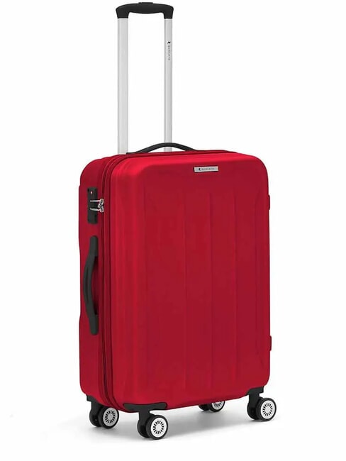 R RONCATO FLIGHT Chariot de taille moyenne tango rouge - Valises Rigides
