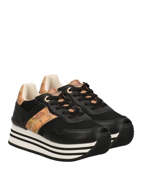 ALVIERO MARTINI PRIMA CLASSE GEO JR Baskets à plateforme ner / gebei - Chaussures Femme