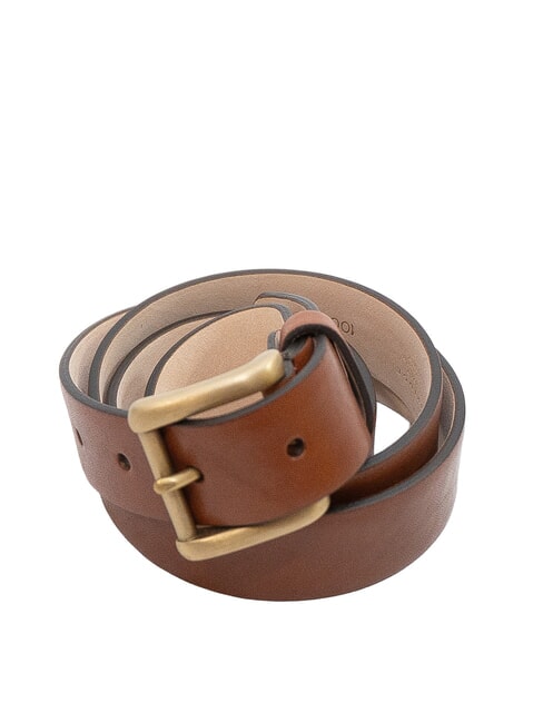 THE BRIDGE BERENICE  Ceinture en cuir fabriquée en Italie MARRON - Ceintures