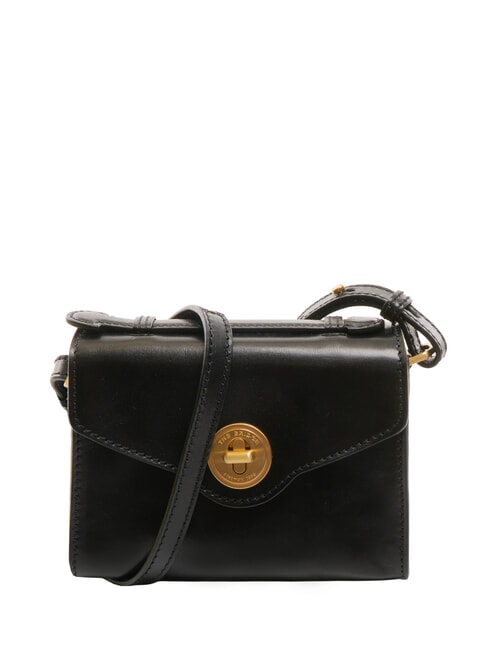 THE BRIDGE IRENE  Mini sac bandoulière en cuir black Gold - Sacs pour Femme