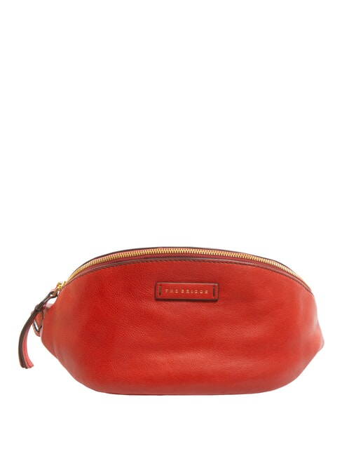 THE BRIDGE MARGHERITA  Sac banane en cuir cassis / or - Sacs pour Femme