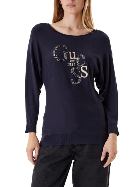 GUESS KASSIDY Pull avec logo jetbla - Chandails pour femmes